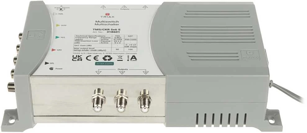 MULTISWITCH TMS-5/6S 5 WEJŚĆ / 6 WYJŚĆ TRIAX