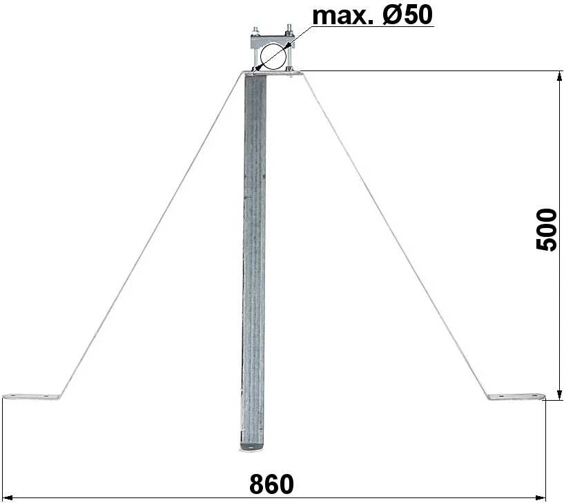 Delta SIENINĖ APKABA OMP-50W50