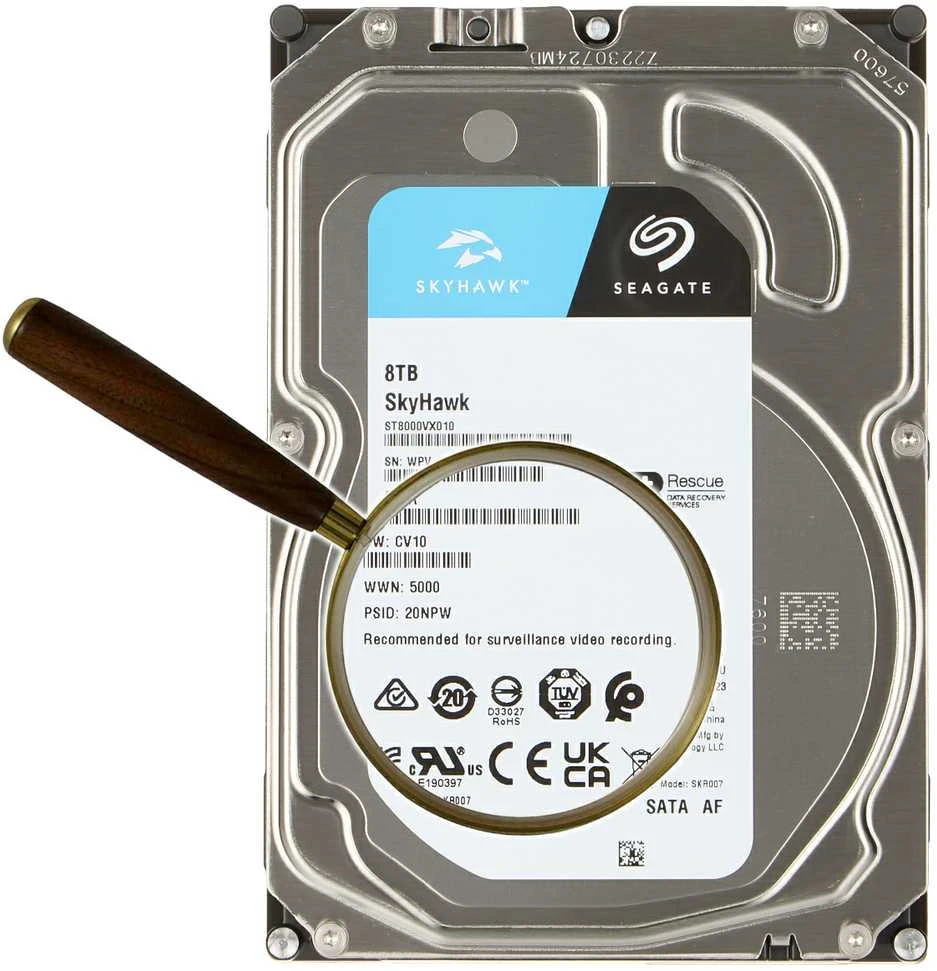 Kietasis diskas HDD Seagate SkyHawk 8TB