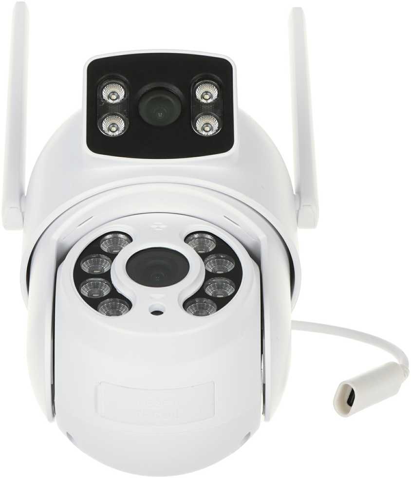 Apti Itstpl DVIGUBA IP KAMEROS SUKAMAS LAUKO APTI-W21SD3-TUYA Tuya Smart Wi-Fi, - 1080p: 3,6 mm