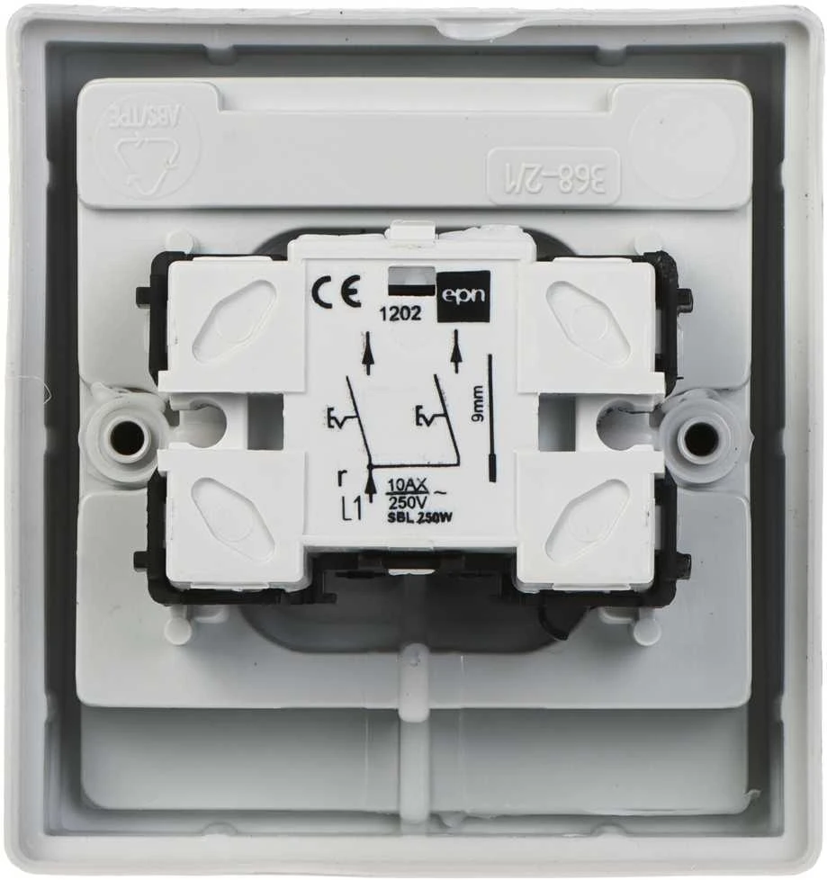 Jungiklis ELEKTRO-PLAST AQUANT, 2 klav., IP65