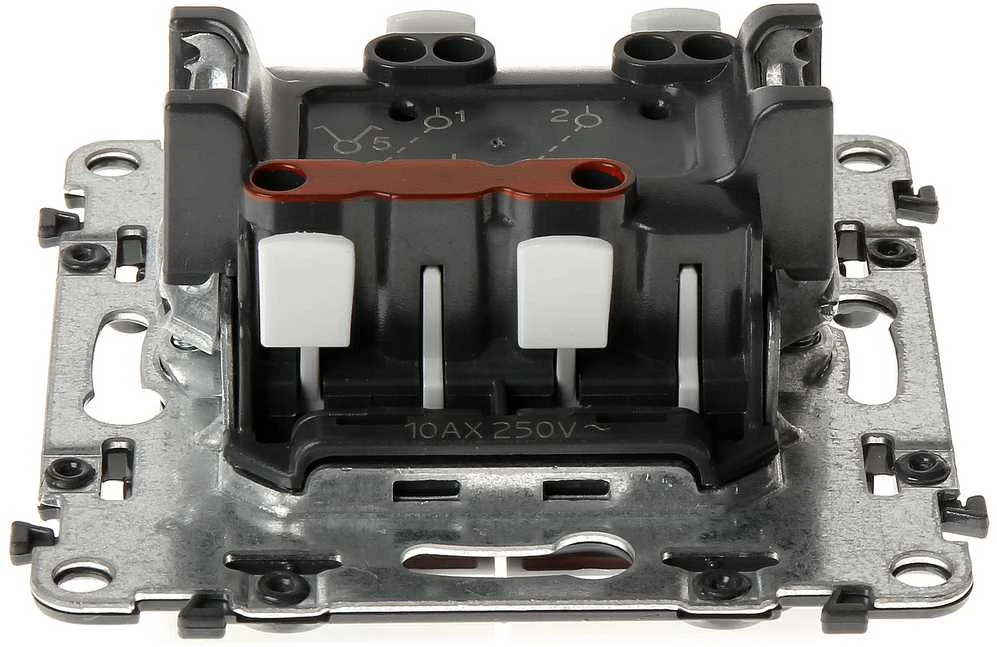 DVIGUBAS APŠVIESTAS JUNGIKLIS LE-752105 Valena Life 10 A LEGRAND