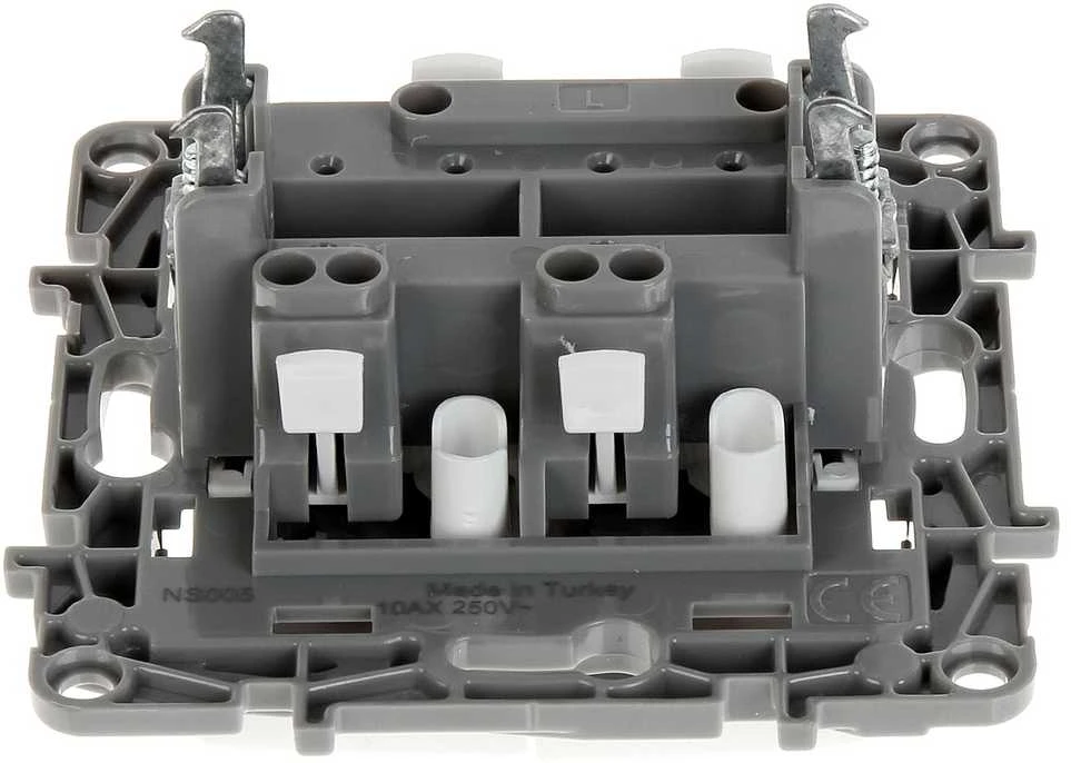 DVIGUBAS APŠVIESTAS JUNGIKLIS LE-764505 Niloe 10 A LEGRAND