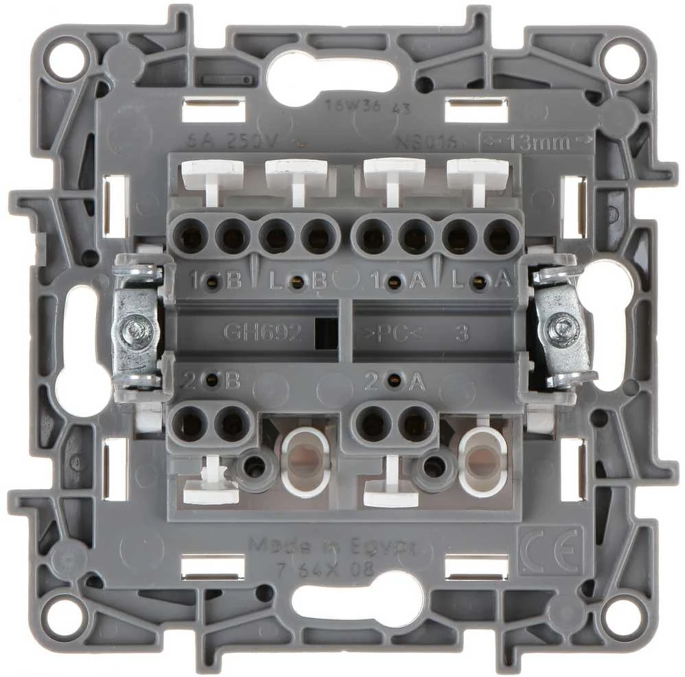 DVIGUBAS LAIPTŲ JUNGIKLIS LE-764502 Niloe 10 A LEGRAND