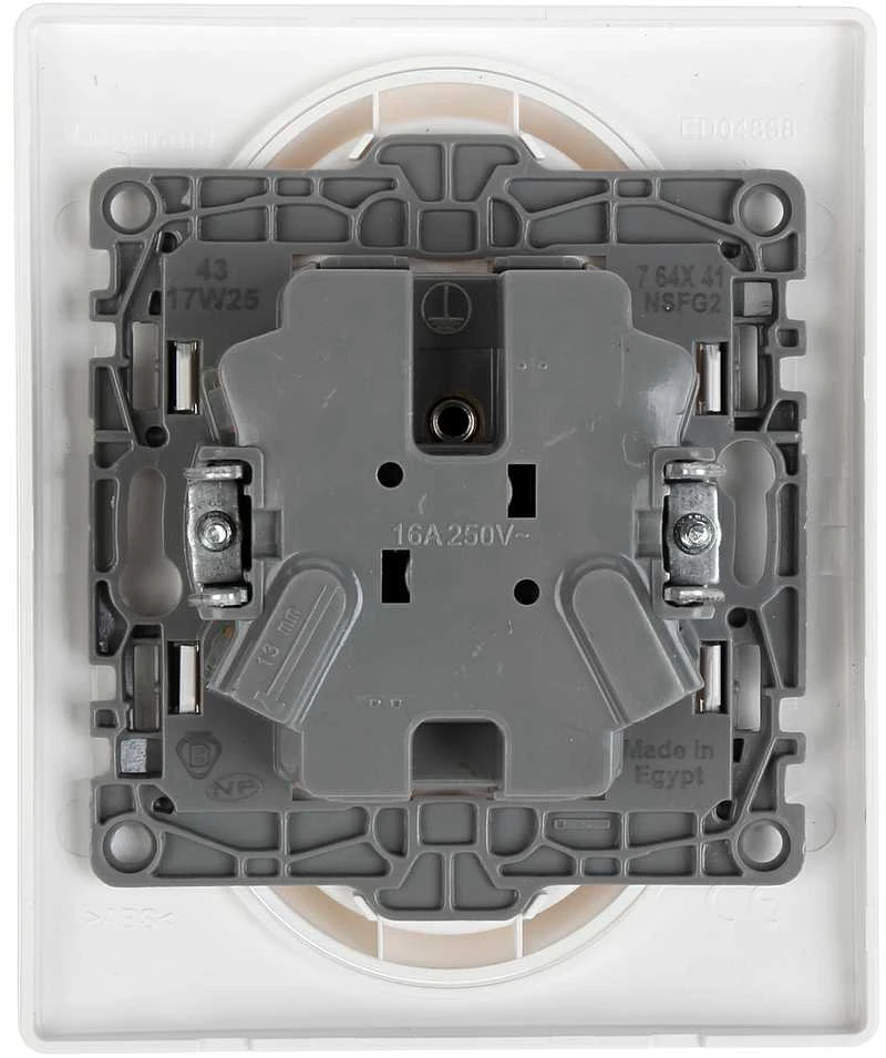 DVIGUBAS LIZDAS LE-764541 Niloe 230 V 16 A LEGRAND