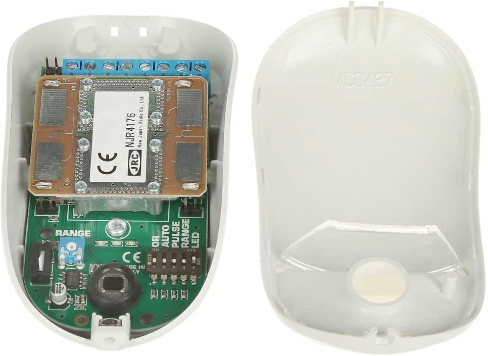 DVIGUBOS TECHNOLOGIJOS DETEKTORIUS: MIKROBANGŲ + PIR IX-AM-PLUS VIDICON