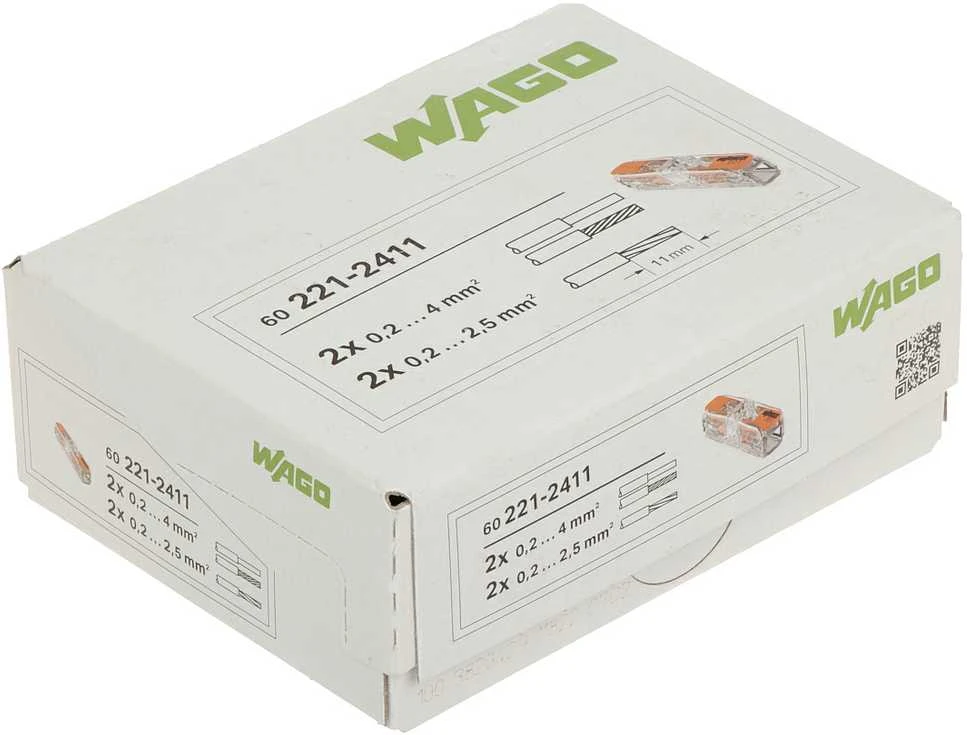 Wago 221-2411 gnybtas 32A 0.2-4mm