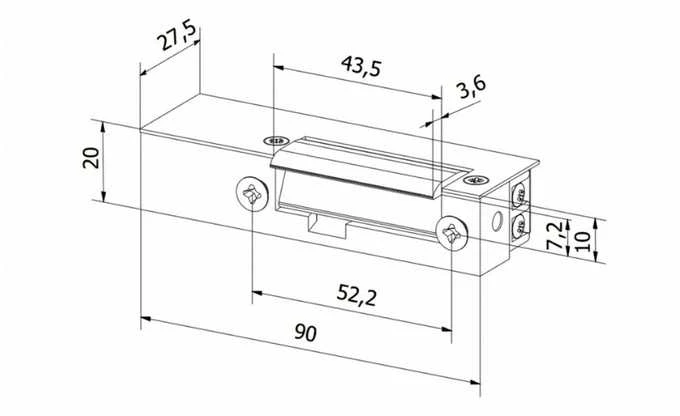 Schneider ELEKTROMAGNETINĖ UŽKABA EL1-001 Biratronik BIRA