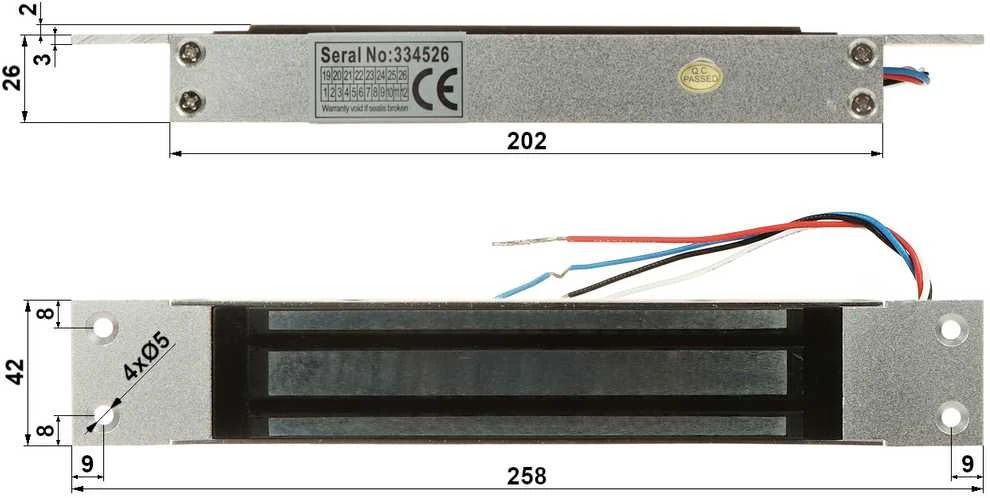 TST ELEKTROMAGNETINIS UŽRAKTAS ZEW-280