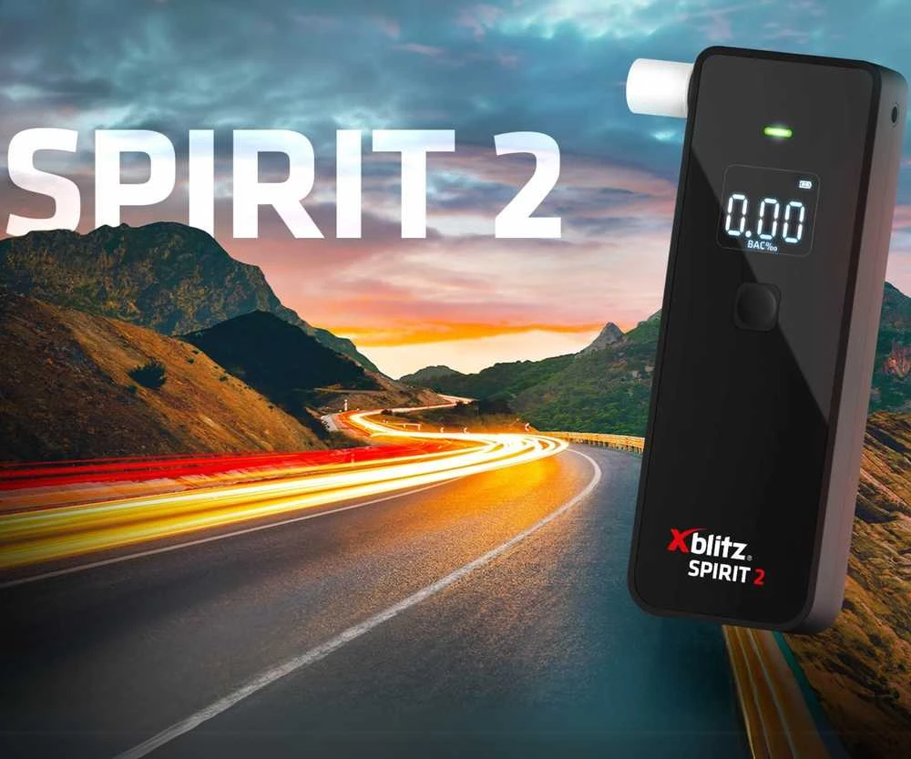 Alkotesteris Xblitz Spirit 2 su skaitmeniniu ekranu