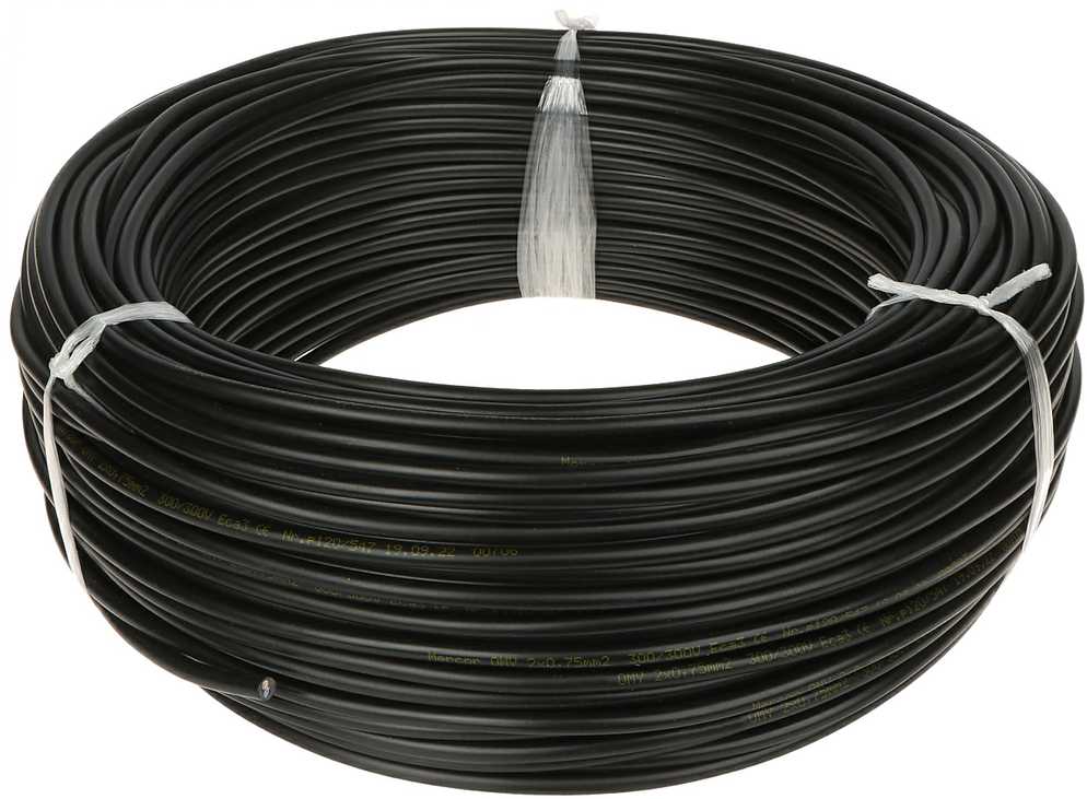 Mercor ELEKTROS KABELIS OMY-2X0.75/B