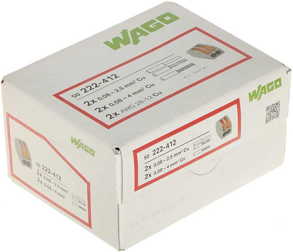 TST ELEKTROS KAULIUKAS WAGO-222-412*P50