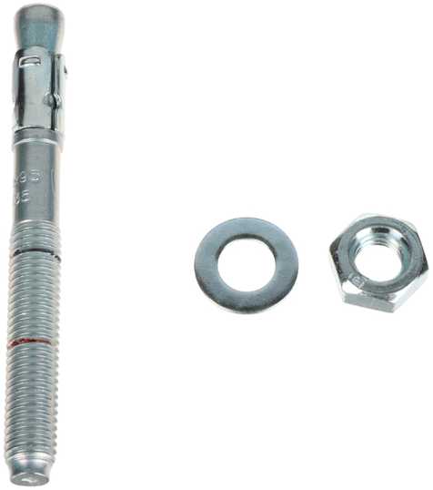 Klimas Varžtas Wkret-Met LE-ZN, 10×95 mm, 4 vnt.