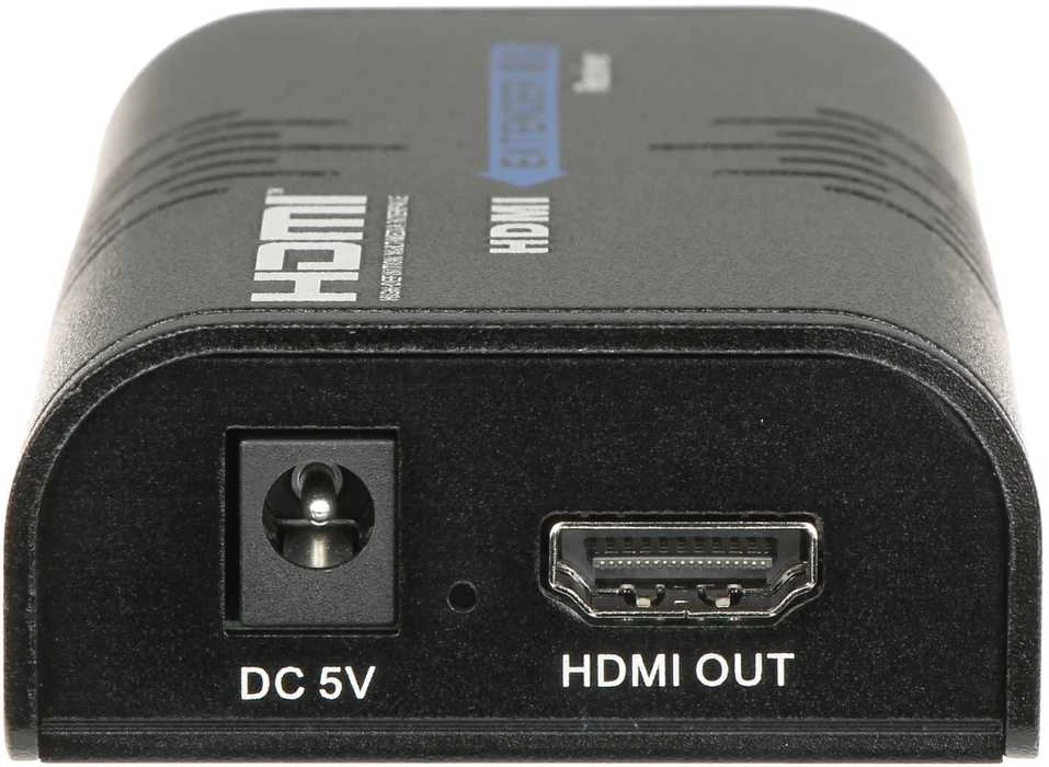 HDMI-EX-120/RX-V4 imtuvas su DC ir HDMI jungtimis