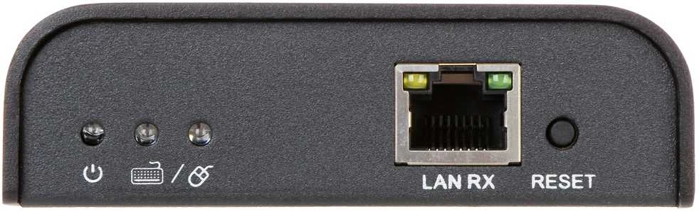 HDMI+USB-EX-100/RX imtuvo priekinė jungčių panelė