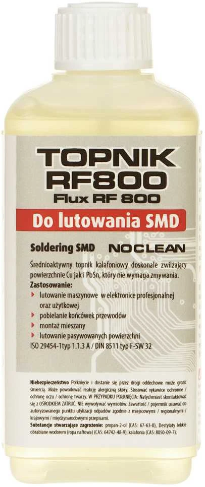 Ag Termopasty Litavimo fliusas RF800 SMD elementams 100ml