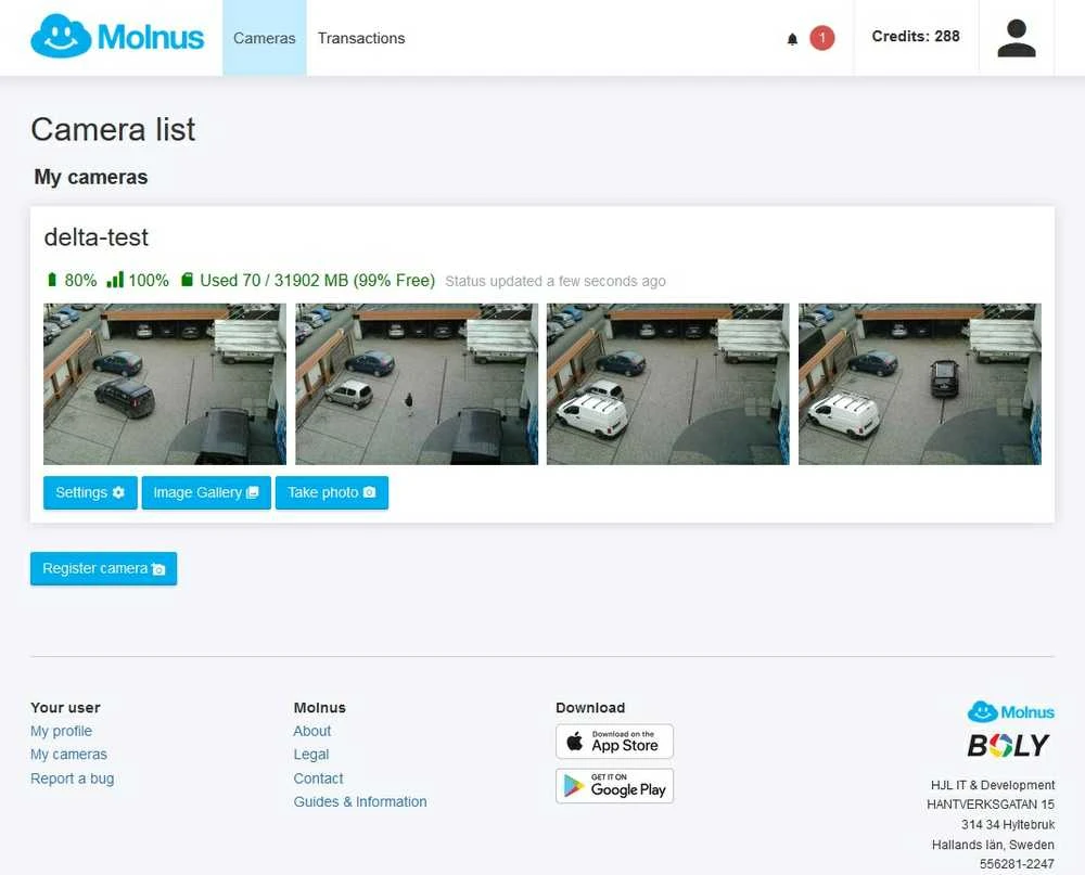 Boly FOTOMEDŽIOKLĖS KAMERA HC-BG636-48M