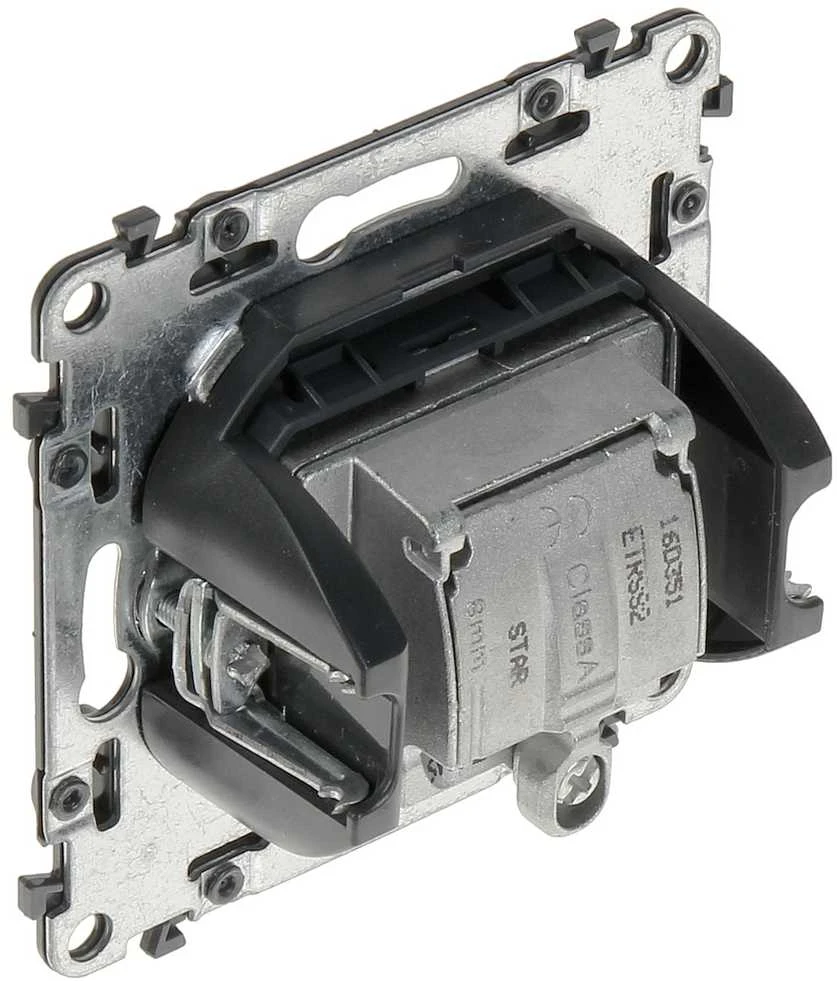 GALUTINIS LIZDAS LE-753056 R-TV + 2xSAT Valena Life LEGRAND