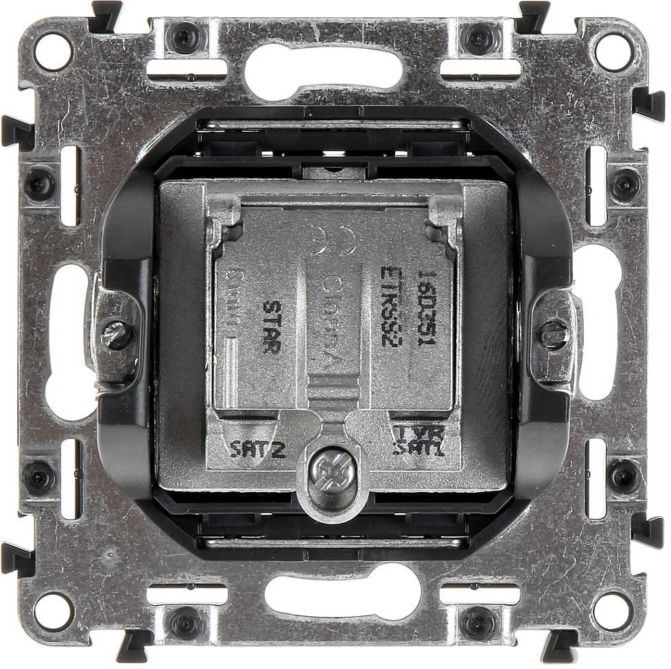 GALUTINIS LIZDAS LE-753056 R-TV + 2xSAT Valena Life LEGRAND