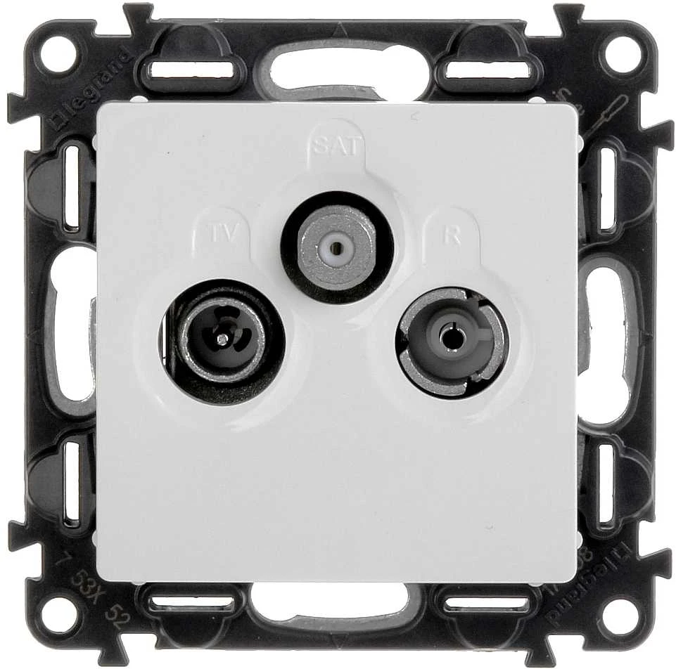 GALUTINIS LIZDAS LE-753152 R-TV SAT Valena Life LEGRAND