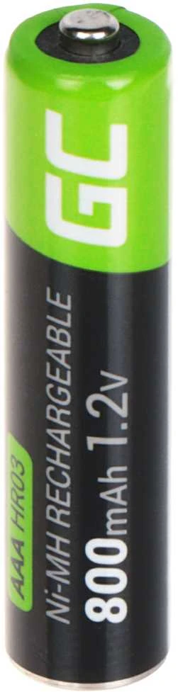 Green Cell Žalias Cell AKUMULIATORIUS AQ-AAA-800/GC*P4 1.2V Ni-MH HR03, AAA Žalias Cell