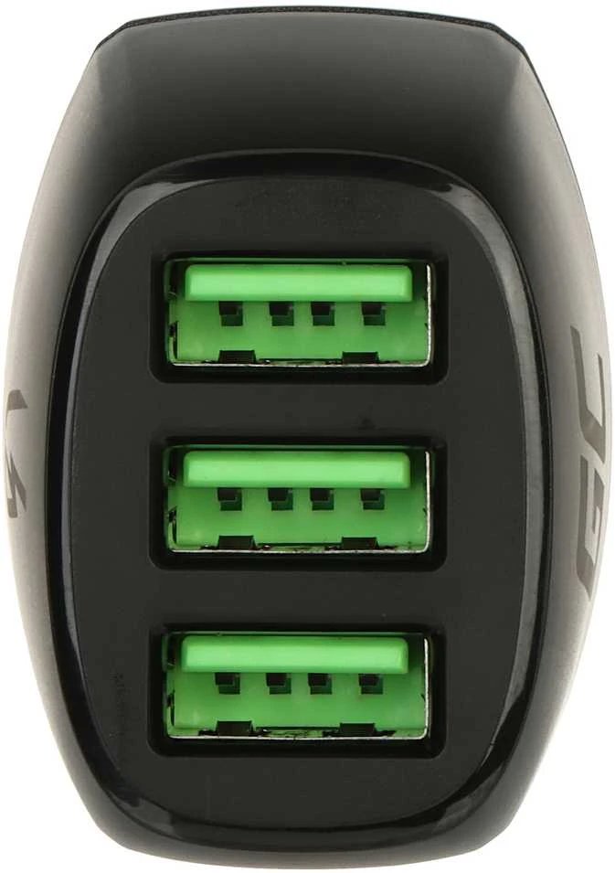 Green Cell Žalias Cell GREENCELL PowerRide 54W 3xUSB 18W automobilinis įkroviklis Ultra Charge
