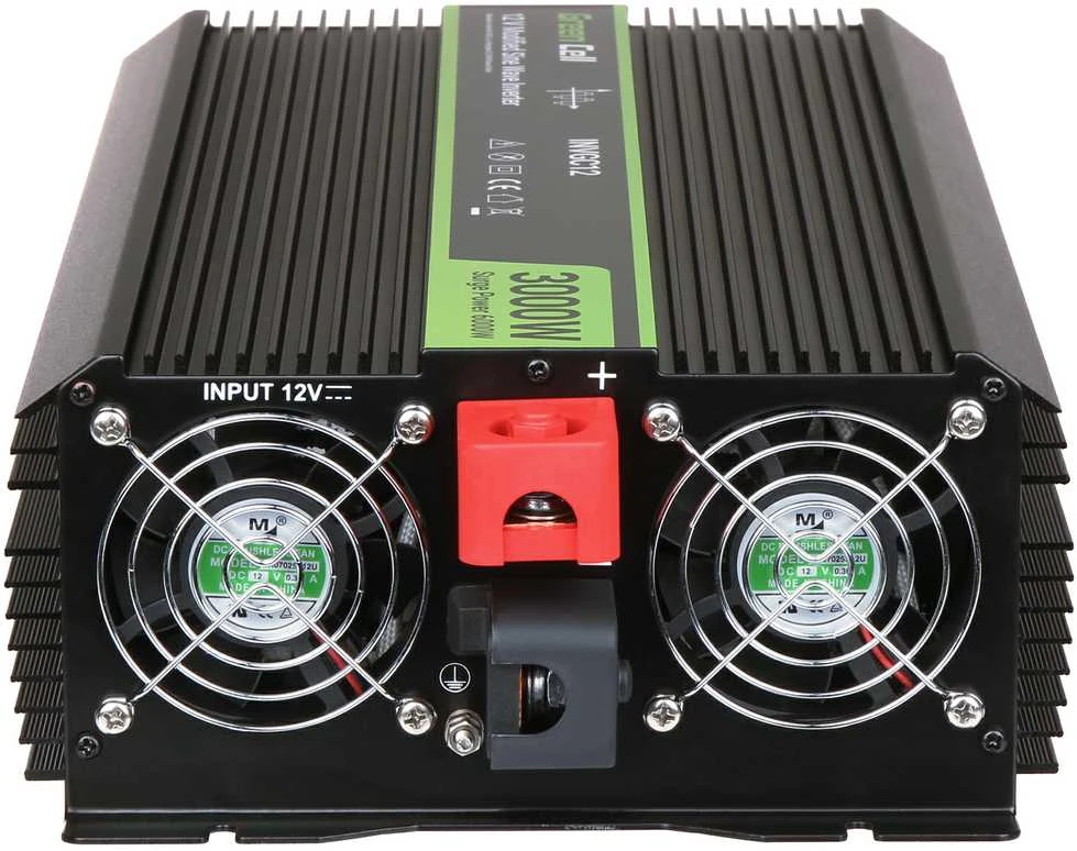 Green Cell Žalias Cell Inverteris 12V/230V 3000W/6000W modifikuota išėjimo įtampa Žalias Cell
