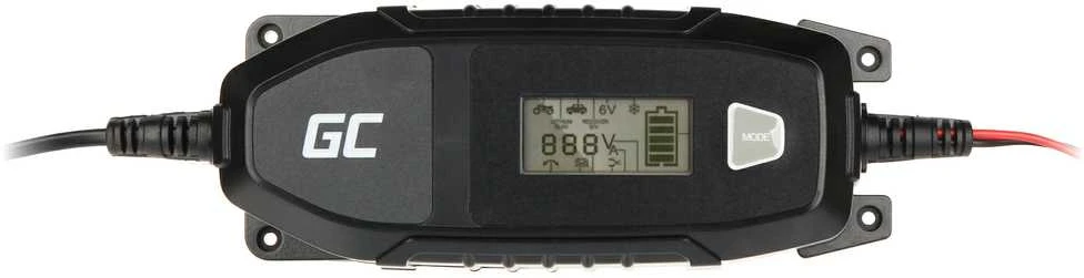 Green Cell Žalias Cell Žalias Cell akumuliatoriaus įkroviklis - su išmaniąja diagnostikos funkcija - 6-12V/4A/120Ah