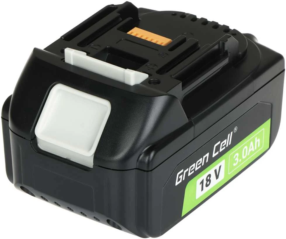 Green Cell Žalias Cell Žalias Cell akumuliatorius BL1830 skirtas Makita LXT 18V 3Ah suktuvui