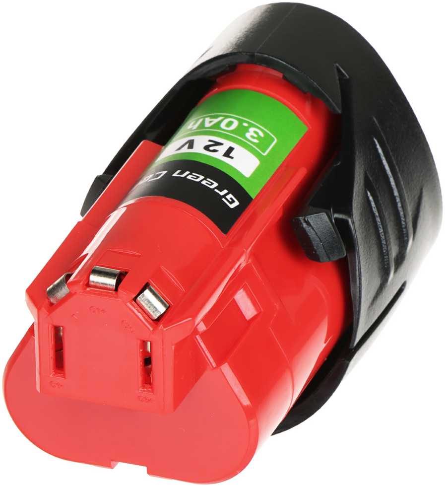 Green Cell Žalias Cell Žalias Cell baterija, skirta Milwaukee M12