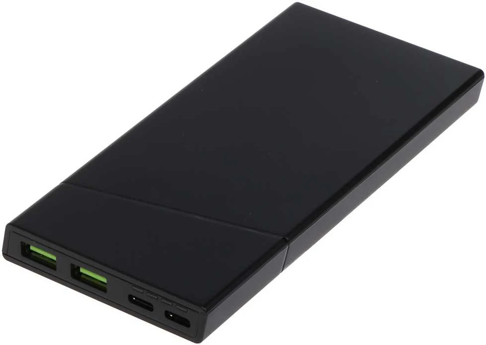 Green Cell Žalias Cell Žalias CELL Power Bank PowerPlay10 10000mAh USB-C 18W PD ir 2x USB-A GC Ultra Charge