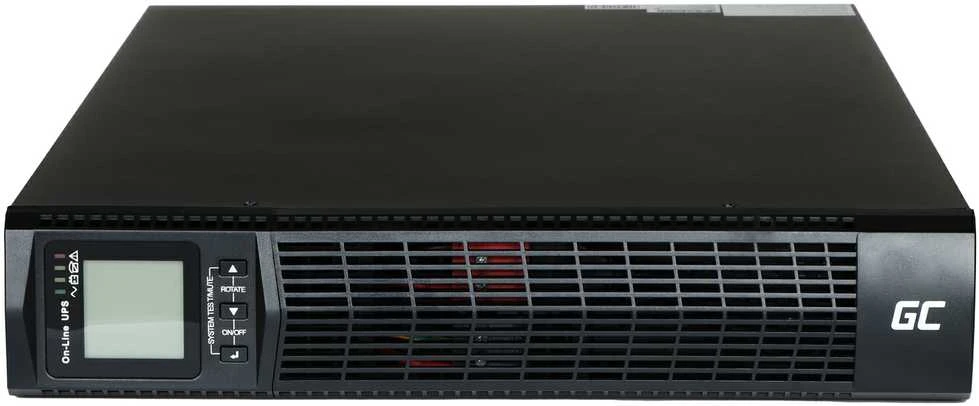 Green Cell Žalias Cell GREENCELL UPS, skirtas stovui RTII 3000VA 2700W su LCD ekranu