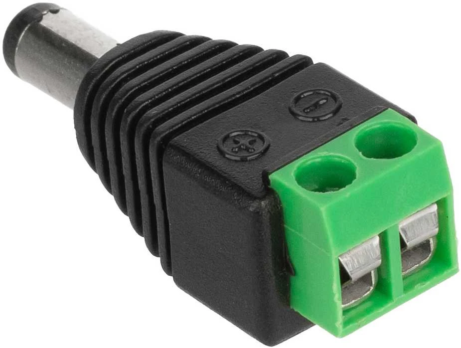Kita Kištukas maitinimo kabeliui 5,5mm (M) su prisukamomis jungtimis 1 vnt.