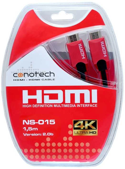 HDMI KABELIS NS-015/4K 1.5 m CONOTECH