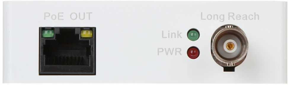 Dahua tinklo extenderis: RJ45 ir BNC jungtys