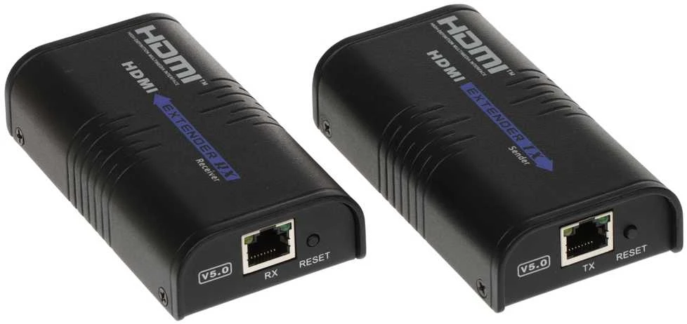 TST HDMI ilgiklis su TX ir RX blokais