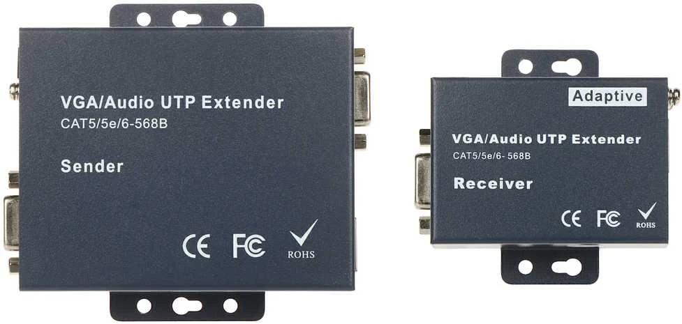 INY VGA+Audio Extender over UTP Delta Multimedia