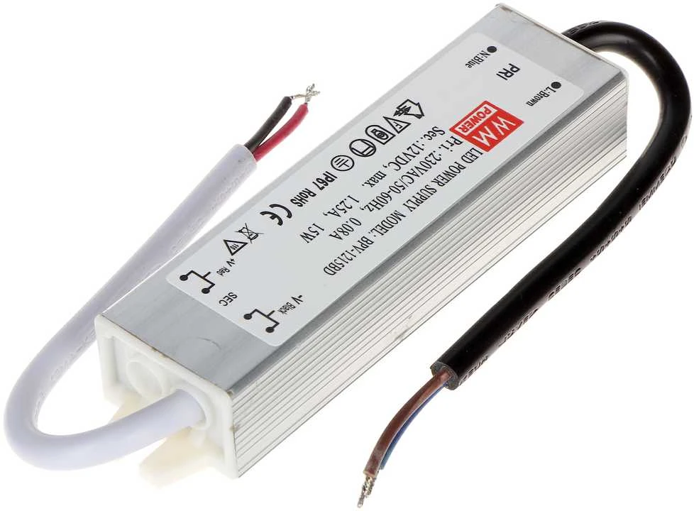 TST IMPULSINIS MAITINTUVAS 12V/1.25A-LED