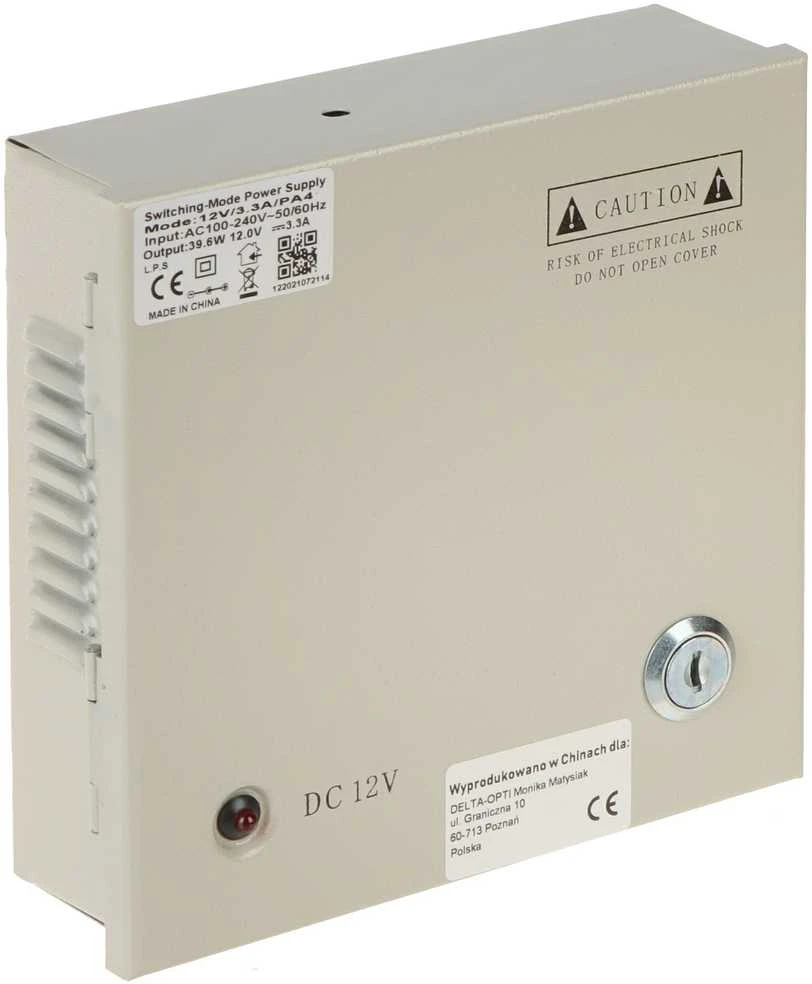 TST IMPULSINIS MAITINTUVAS 12V/3.3A/PA4