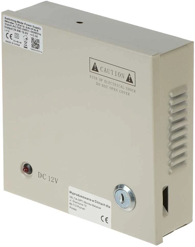 TST IMPULSINIS MAITINTUVAS 12V/3.3A/PA4