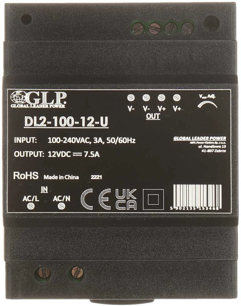 GLP IMPULSINIS MAITINTUVAS DL2-100-12-U
