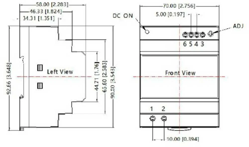 TST IMPULSINIS MAITINTUVAS DL2-100-24-U