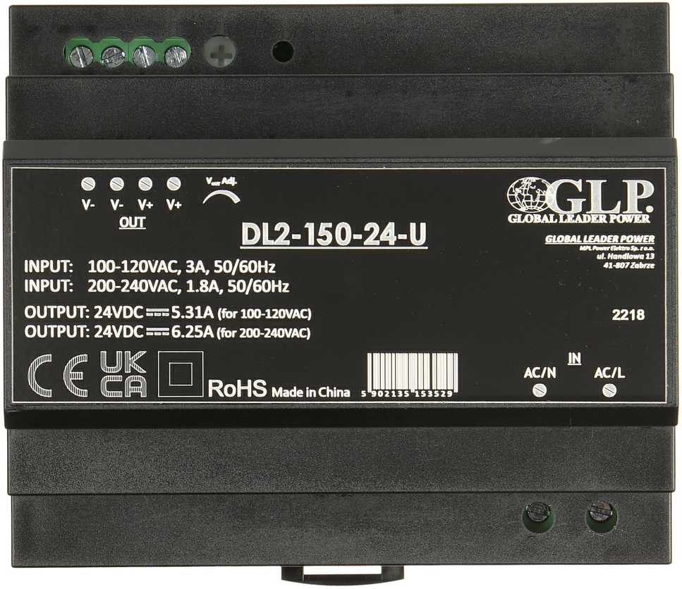 TP-Link IMPULSINIS MAITINTUVAS DL2-150-24-U