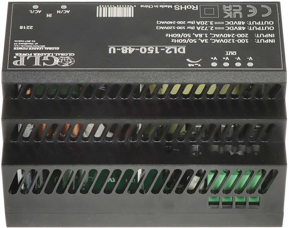 GLP IMPULSINIS MAITINTUVAS DL2-150-48-U