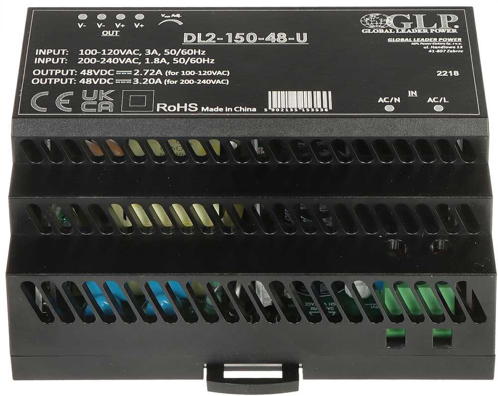 GLP IMPULSINIS MAITINTUVAS DL2-150-48-U