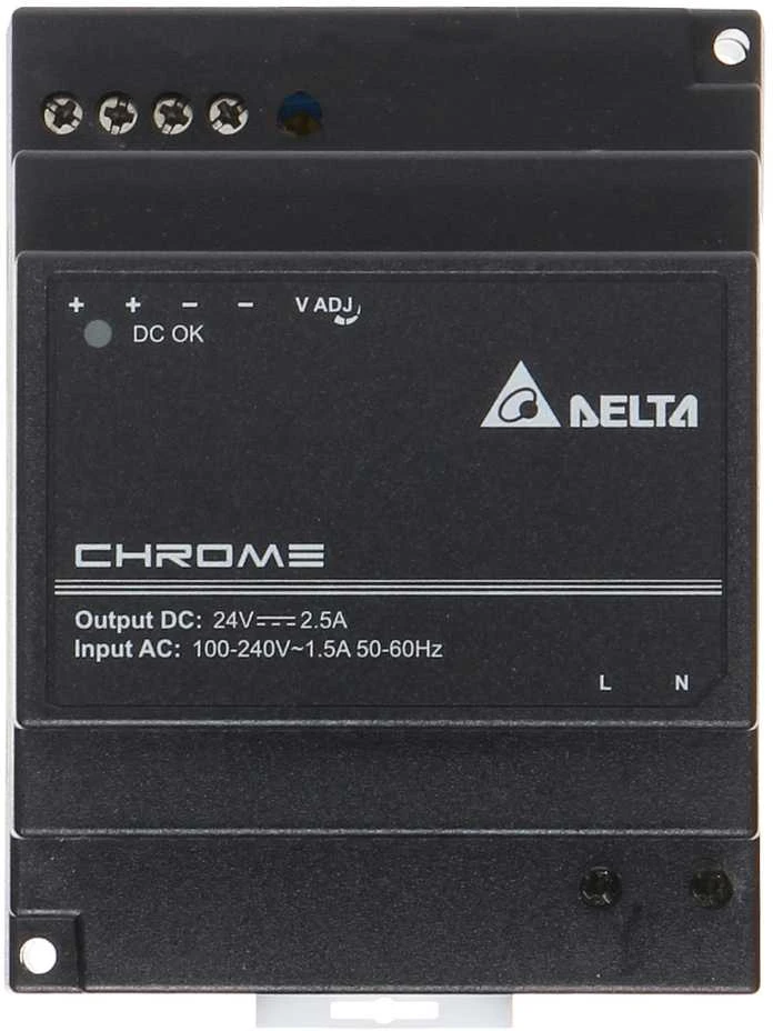Delta Electronics maitinimo blokas su varžtiniais kontaktais