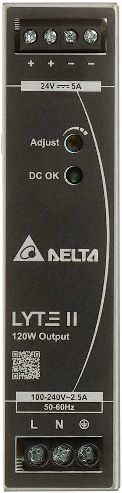 Delta IMPULSINIS MAITINTUVAS DRL-24V120W-1EN LYTE II