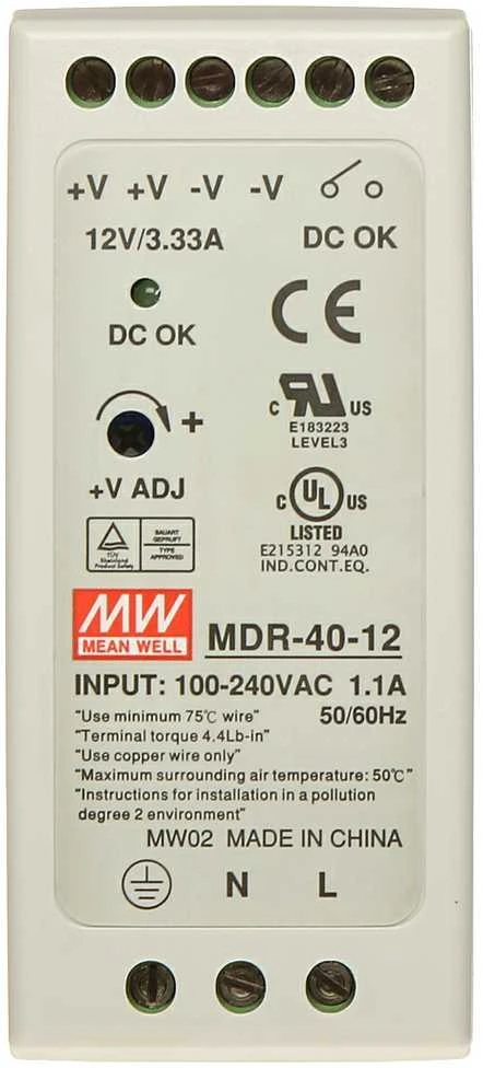 TST IMPULSINIS MAITINTUVAS MDR-40-12