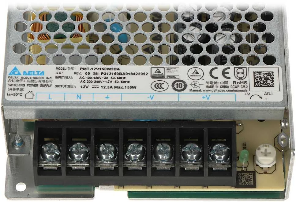IMPULSINIS MAITINTUVAS PMT-12V150W2BA Delta Electronics