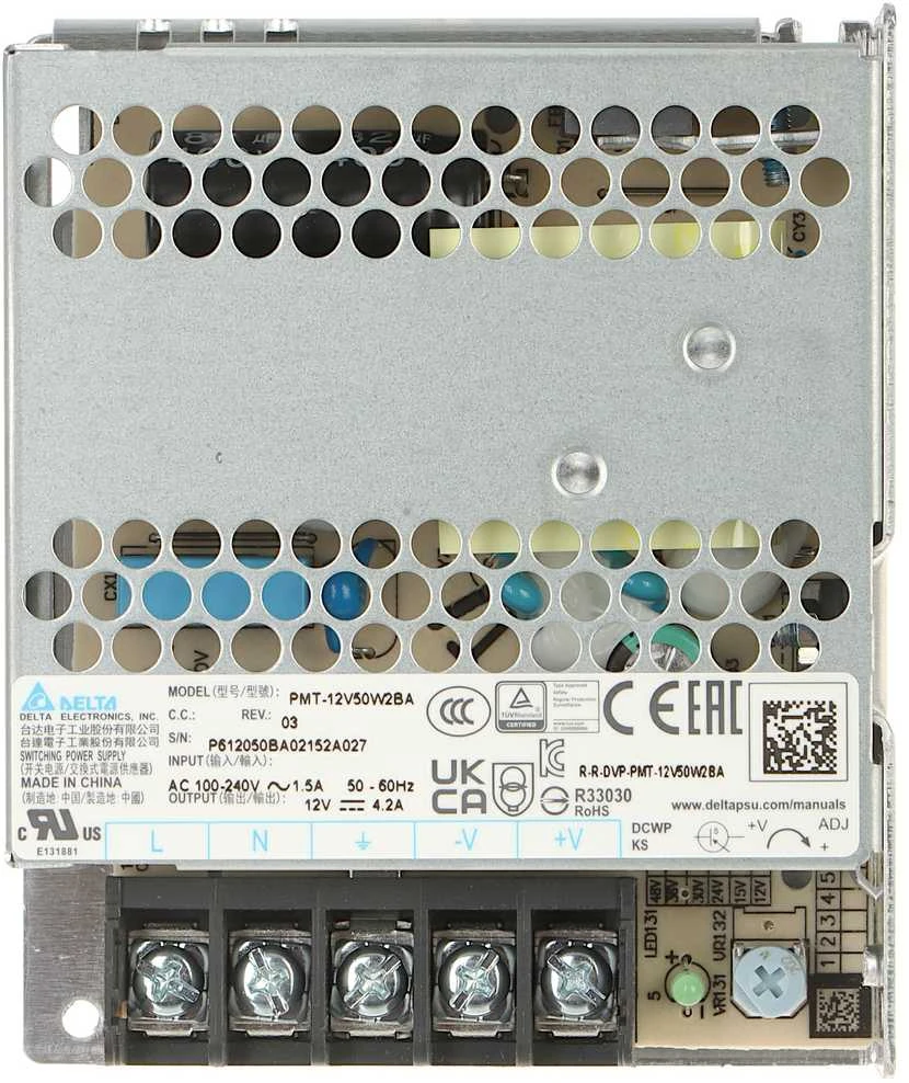 IMPULSINIS MAITINTUVAS PMT-12V50W2BA Delta Electronics
